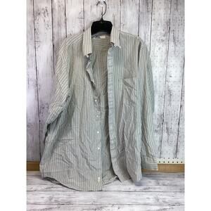 D'omani Uomo Domani long sleeve button down Shirt men's 16.5 34/35 NWT